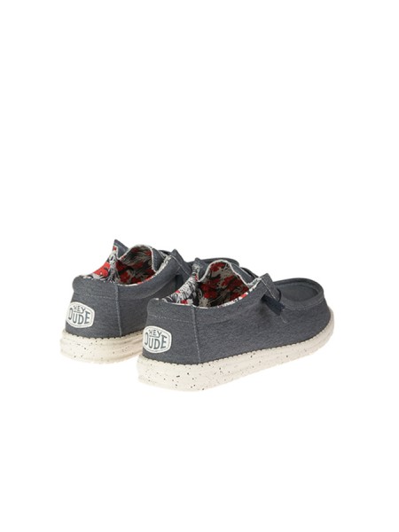 Sneaker HEY DUDE Art.WALLY STRETCH CANVAS BLUE