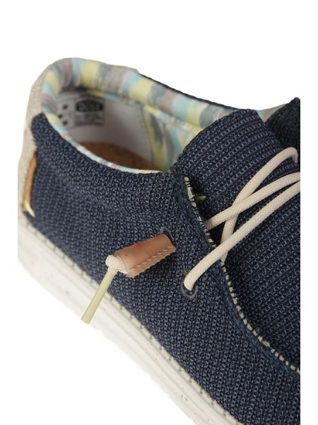 Sneaker HEY DUDE Art.WALLY STRETCH ORION BLUE