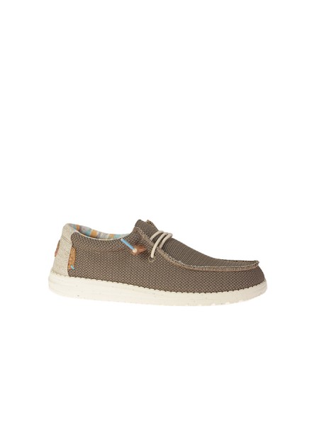 Sneaker HEY DUDE Art.WALLY STRETCH WALNUT