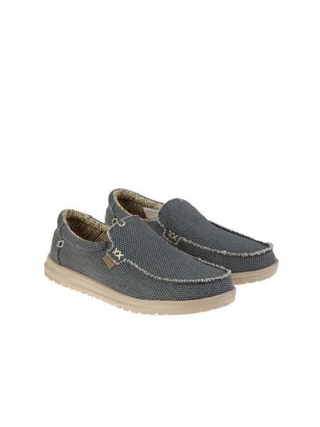 Moccasin HEY DUDE Art.MIKKA BRAIDED DEEP BLUE