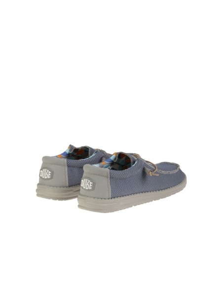 Sneaker HEY DUDE Art.WALLY SOX TRIPLE SHADOW BLUE