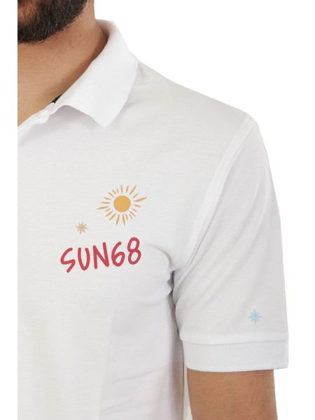 Sun68 Polo Shirt Art.A33131 01