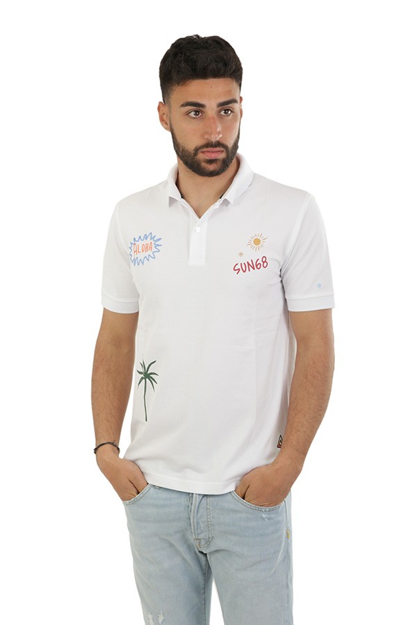 Sun68 Polo Shirt Art.A33131 01