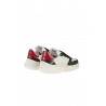 Sneaker Trypee Art.S134 BIANCO/NERO/ROSSO