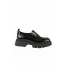 Mocassino Ash Genial Stud fondo gomma nero