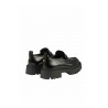 Mocassino Ash Genial Stud fondo gomma nero