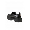 Mocassino Ash Genial Stud fondo gomma nero