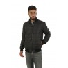 Leather jacket VOLFAGLI Black