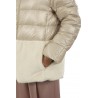 Short HERNO down jacket with ecofur cuffs and bottom