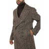 Arden TAGLIATORE Coat Darkly Herringbone