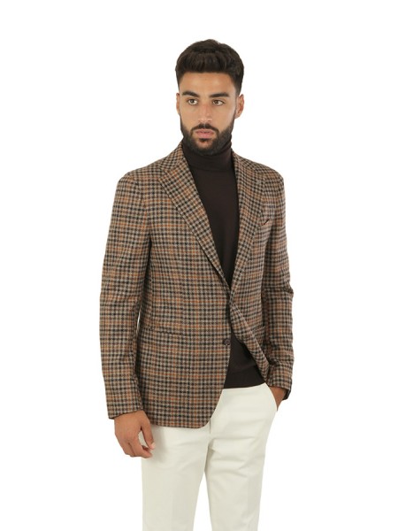 Tagliatore checked jacket