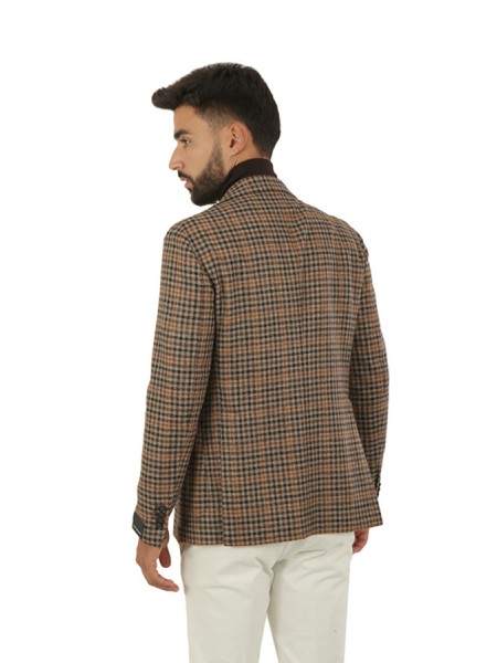 Tagliatore checked jacket