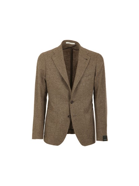 Double-breasted TAGLIATORE Hazelnut Jacket