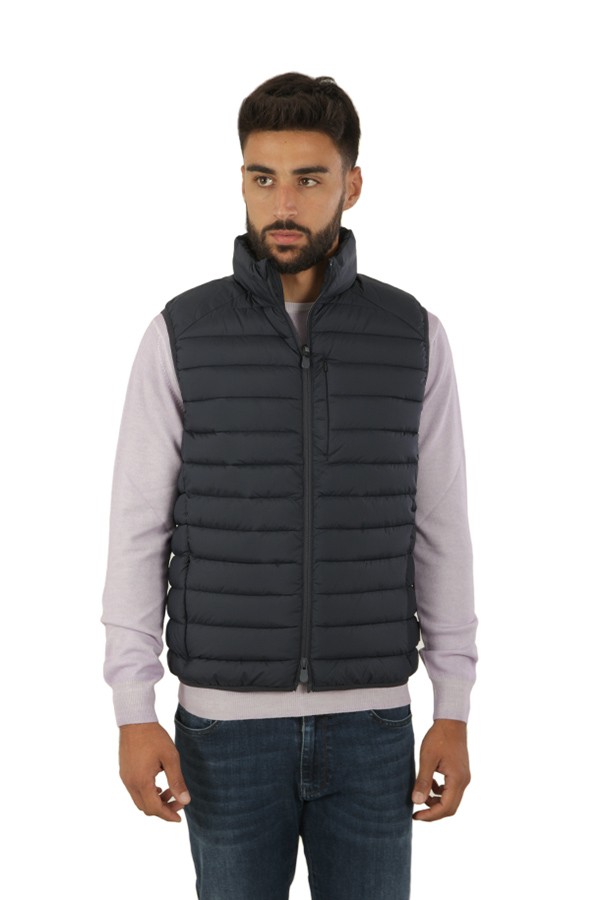 Rhus SAVE THE DUCK Vest Blue/black