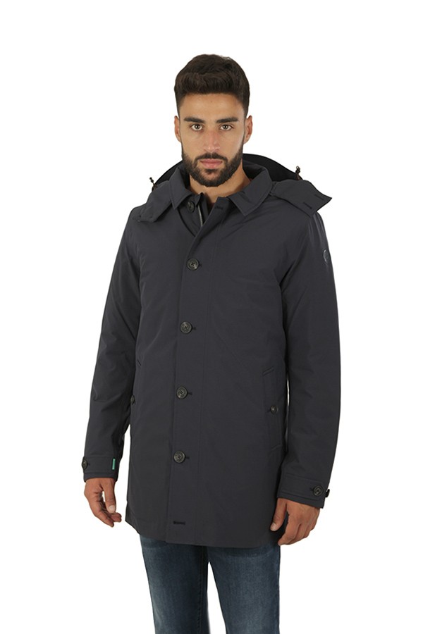 Euloph Hooded Parka Blue/Black