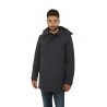 Parka con cappuccio Euloph Blu/Black