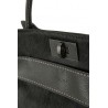 Borsa Plinio Visona Art.23523 PONY/CAL NERO