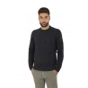 Crew neck ROBERTO COLLINA Navy Blue