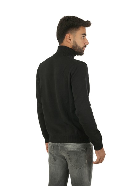 Turtleneck ROBERTO COLLINA Black