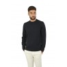 Crew neck ROBERTO COLLINA Navy Blue