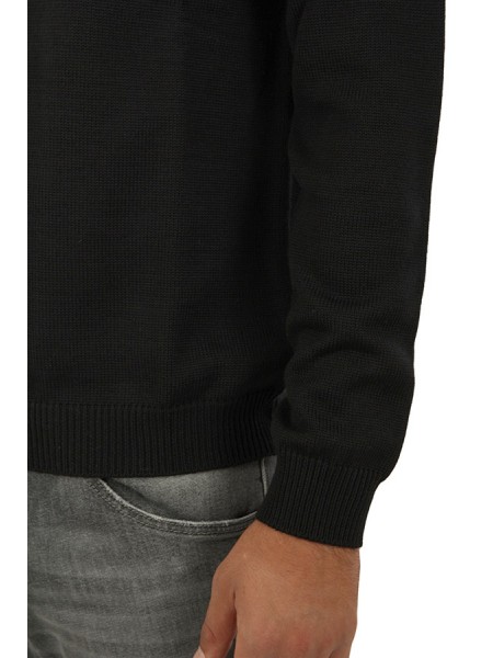 Crew Neck ROBERTO COLLINA Black