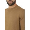 Crew neck ROBERTO COLLINA Camel