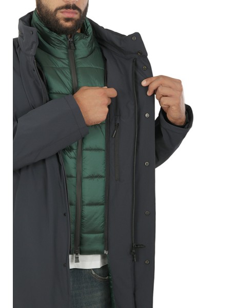 Parka PEOPLE OF SHIBUYA Itoku Navy/Green