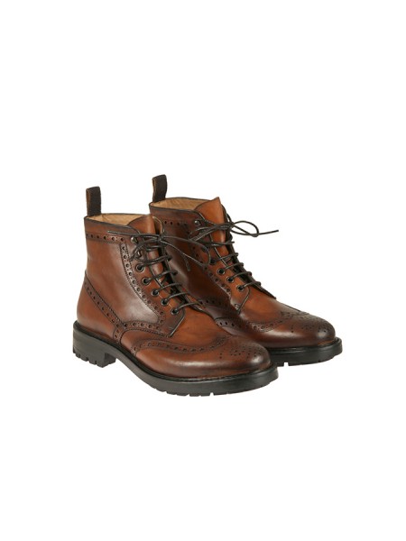 Ankle boot ALEXANDER HOTTO Art.64015 WHISKEY