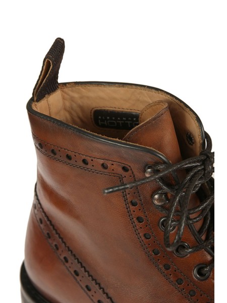 Ankle boot ALEXANDER HOTTO Art.64015 WHISKEY