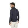 Jeordie's Acid Wash turtleneck navy blue