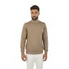 Jeordie's Acid Wash Walnut Turtleneck