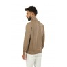 Jeordie's Acid Wash Walnut Turtleneck