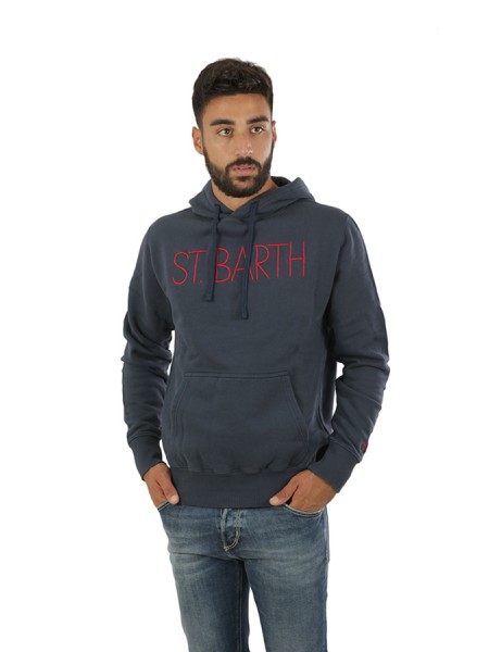 Saint Barth Blue MC2 Sweatshirt