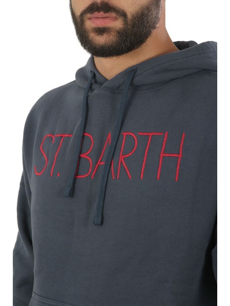 Saint Barth Blue MC2 Sweatshirt