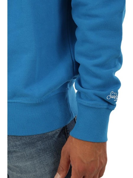 Crewneck Sweatshirt MC2 Saint Barth Snoopy Padel Light Blue