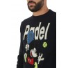 Saint Barth Blue Mickey Mouse Padel MC2 Crew Neck