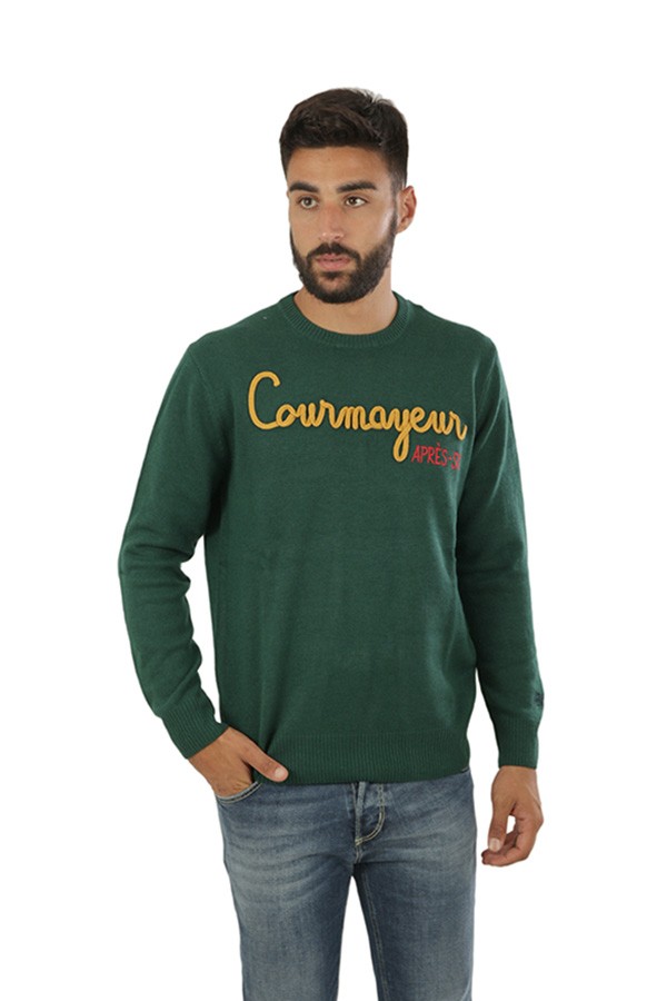 Crewneck MC2 Saint Barth Green