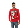 Saint Barth Snoopy MC2 Crew Neck Red