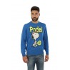 Girocollo MC2 Saint Barth Snoopy Azzurro