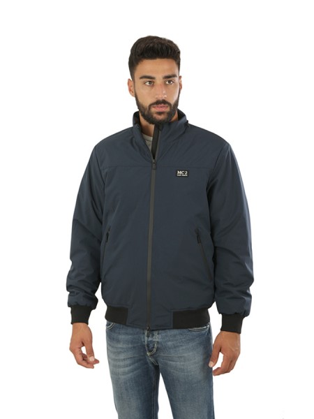 Saint Barth Blue MC2 Bomber Jacket