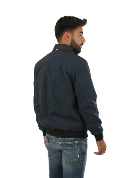 Saint Barth Blue MC2 Bomber Jacket