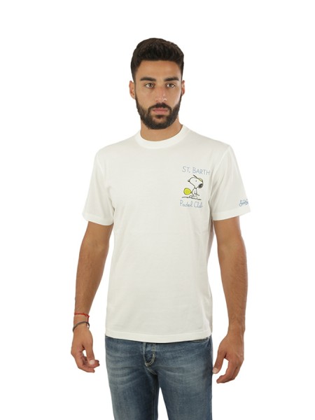 MC2 Saint Barth White T-shirt