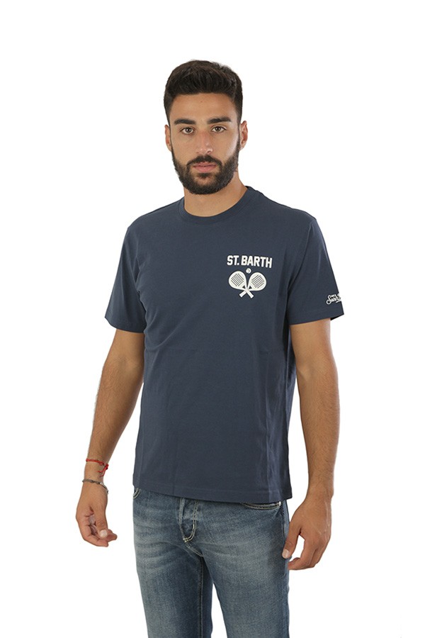 Saint Barth Blue MC2 T-shirt