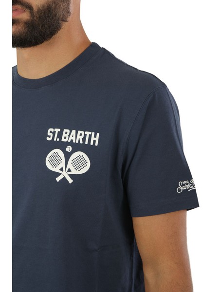 Saint Barth Blue MC2 T-shirt