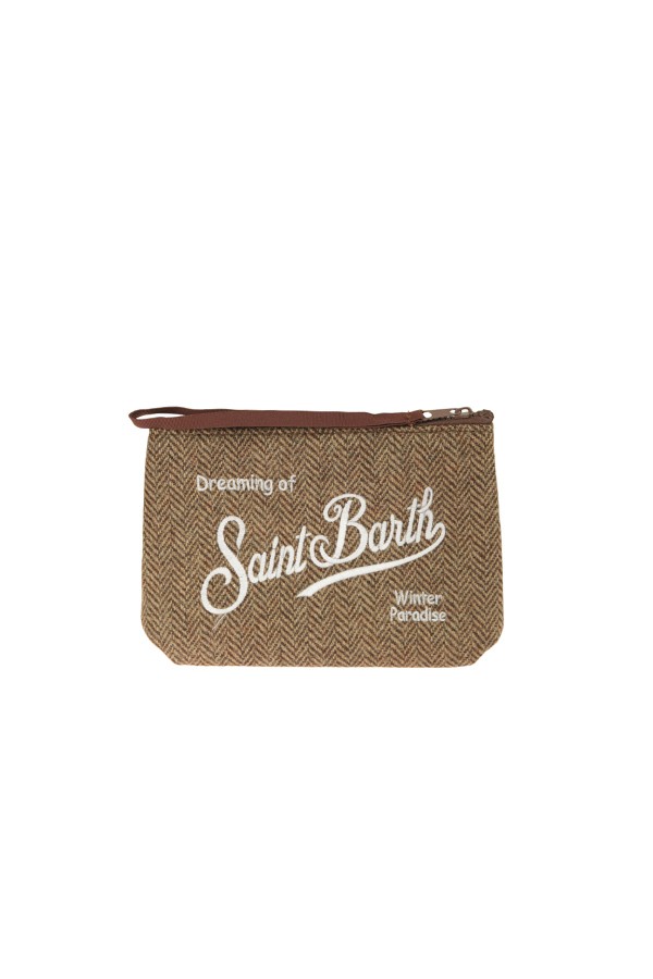 Pochette MC2 Saint Barth Aline Herringbone