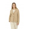 Brenda Beige Trebarrabi Sweatshirt Jacket