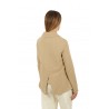 Brenda Beige Trebarrabi Sweatshirt Jacket