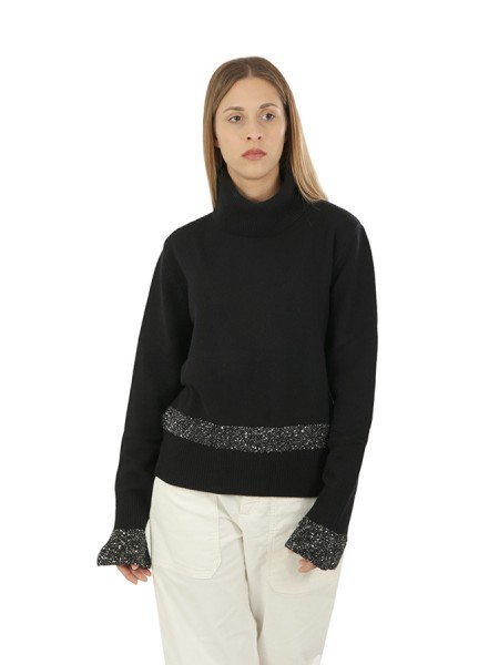 Turtleneck Sweater SEVENTY Black