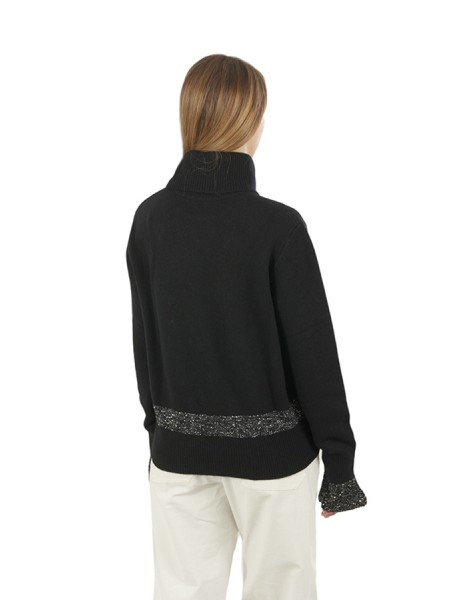 Turtleneck Sweater SEVENTY Black