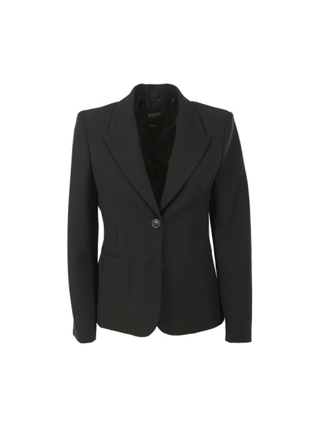 Black Single-Breasted SEVENTY Jacket